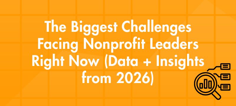 nonprofit leadership challenges